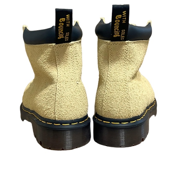 Dr Martens 939 Ben Suede Lace Up Boots Hazy Yellow Men SZ 10 Women 11 NEW! - Picture 5 of 8